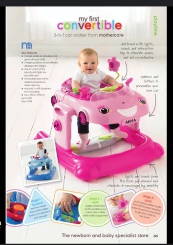 Mothercare car walker - , in