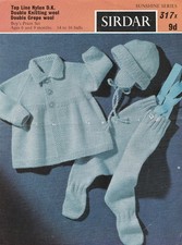 Baby Coat Leggings Bonnet