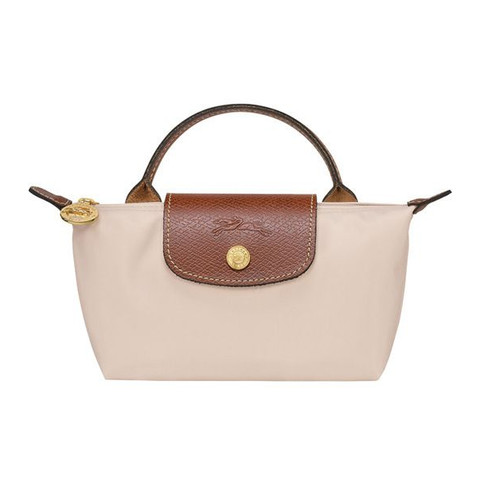 Longchamp mini beige travel - longchamp,