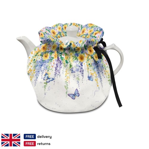 Tea cosy butterfly floral - tea,
