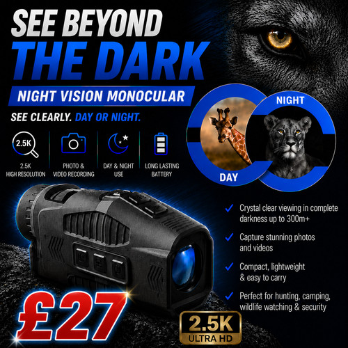 Night vision monocular hd - vision,