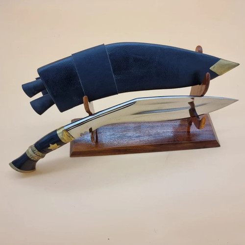 Historical hand forged kukri - hand,