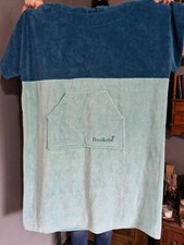 BooRobe Bamboo towelling robe unisex Teal aqua NEW RRP £89