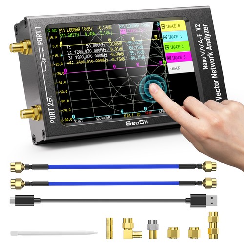 3in 50khz 3ghz nanovna vna - 4.3in, 50khz-3ghz