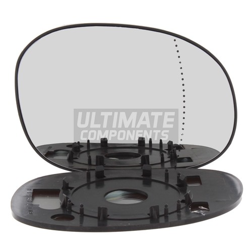 Wing door mirror glass peugeot - door,