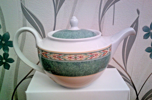 Wedgwood home aztec - -, teapot