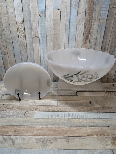 Vintage arcopal scalloped - vintage,