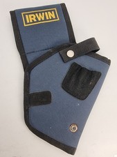 Irwin Tool Pouch Drill Holster  Navy Blue Synthetic In Great Condition 