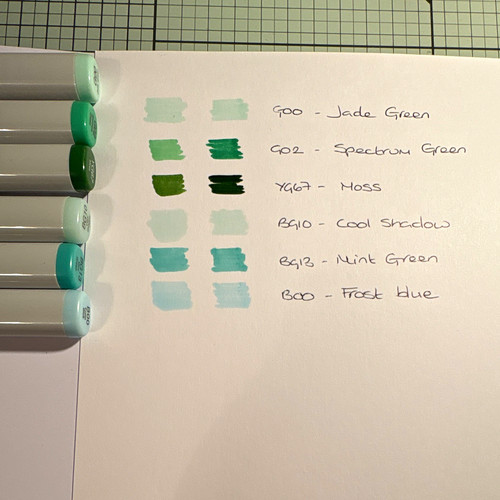 Copic sketch markers - 6,