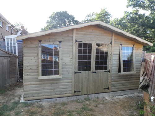 16x12 summer house log - 16x12,