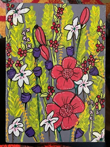 Original acrylic painting - painting, by