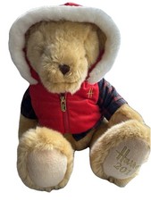 Harrods Christmas 2017 Bertie Teddy Bear Soft Toy Plush rrp £50 RARE Vintage
