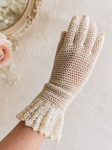 Vintage ladies off white - vintage,