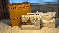 Janome 1580 Sewing Machine, excellent condition, all original tools and box