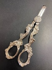 Grape Scissors Silver Plated