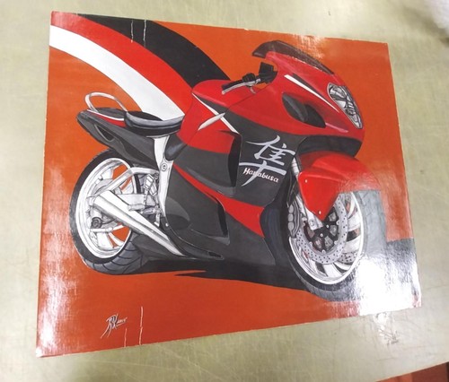 Hayabusa hand painted - hayabusa,