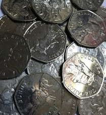 Collectible 50p circulated coins