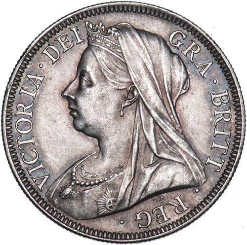 1901 halfcrown victoria - halfcrown,
