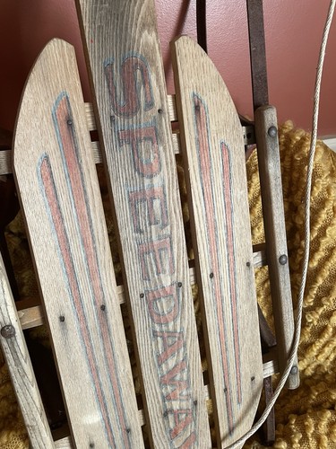 Vintage speedway toboggan - speedway,