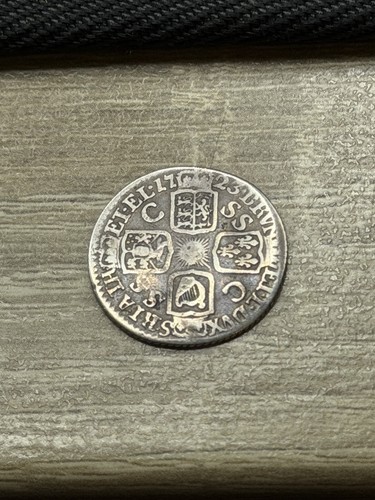 George sixpence 1723 - george, sixpence,