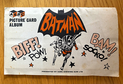 Bazooka batman card album - bazooka,
