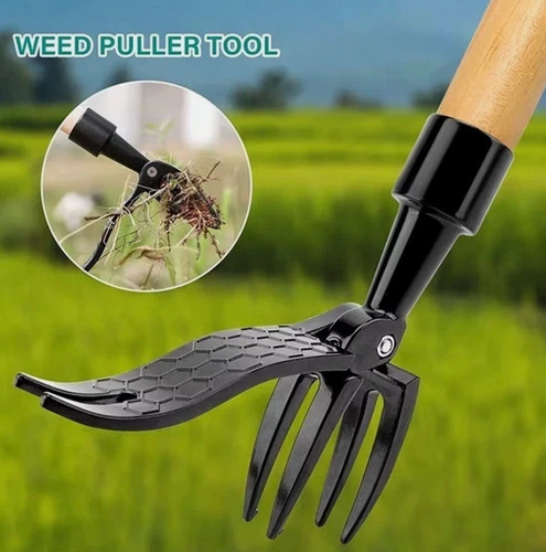 Manual stand weeder puller - stand,