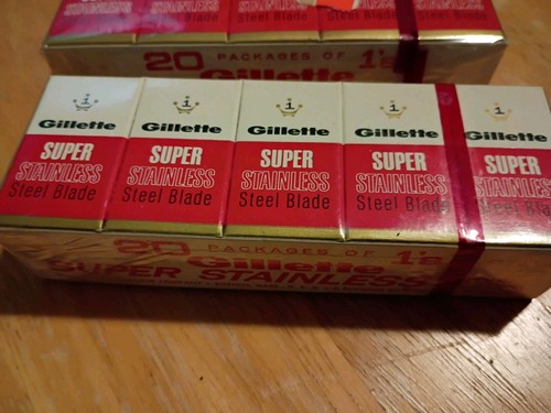 Gillette super stainless steel - gillette,