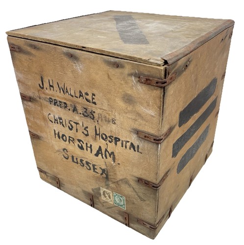 Antique wooden postal - antique, crate