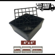 4" x 4" Plastic Beer Drip Tray