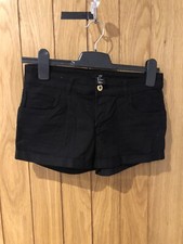 ladies H& M Black shorts size