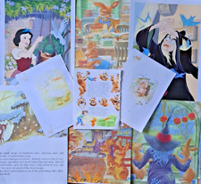 40 Vintage Children's Story Book Pages Ephemera Scrapbook Smash Book Collage Art