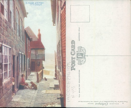 Whitby street scene - , yorkshire
