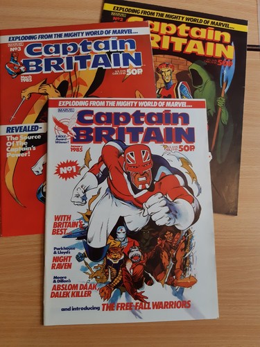Captain britain 3 marvel - britain, 2