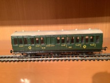 00 Highland Railway 6 wheel 1st/3rd composite coach