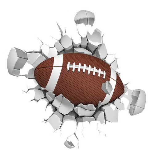 Reusable pvc rugby ball wall - ball,