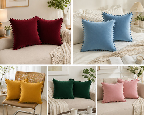 Modern velvet pom - modern,