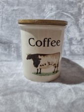 English Pottery Coffee Storage