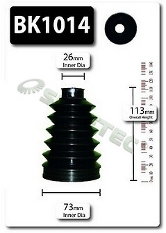 Shaftec front inner boot - front,