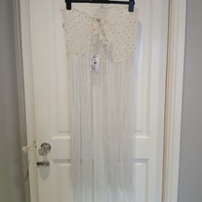 White Belly Dance Sequin