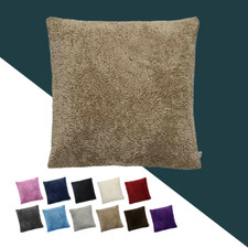 18" OR 24" LARGE LUXURY SOFT TEDDY BEAR FLEECE CUSHION COVER, PAD FILL OPTION