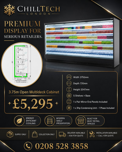 Supermarket multideck display - supermarket,