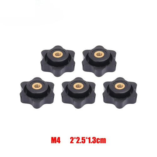 5pcs hex star - hex, knob