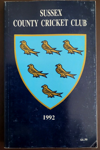 1992 sussex county cricket - 1992,