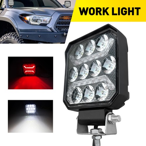 Led work light red - 1x,