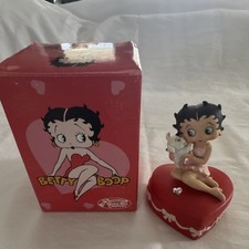 Betty Boop Heart Trinket