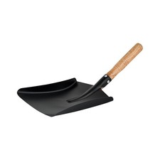 Metal Hand Dustpan Steel Heavy Duty Ash Sweep Industrial Strong