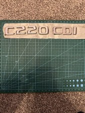 Mercedes C220 CDI Tailgate Badge - 1f