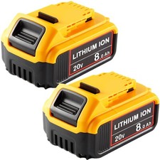 2Pack 8.0AH For Dewalt 20V