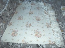 Debenhams Dorma Floral Frilled Single Duvet Cover ONLY