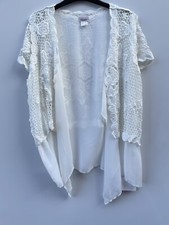 Linea Tesini White Crochet &